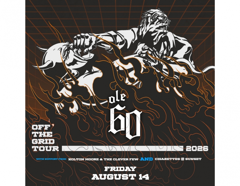 Ole 60 2026 concert poster